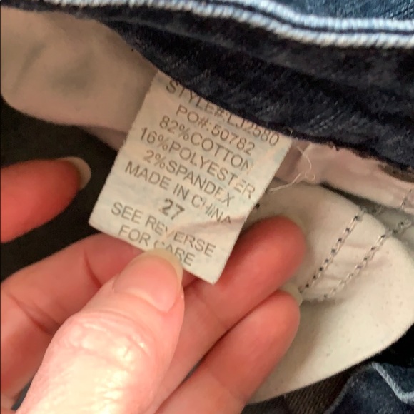Level 99 Sz 27 blue jeans denim - Picture 3 of 6